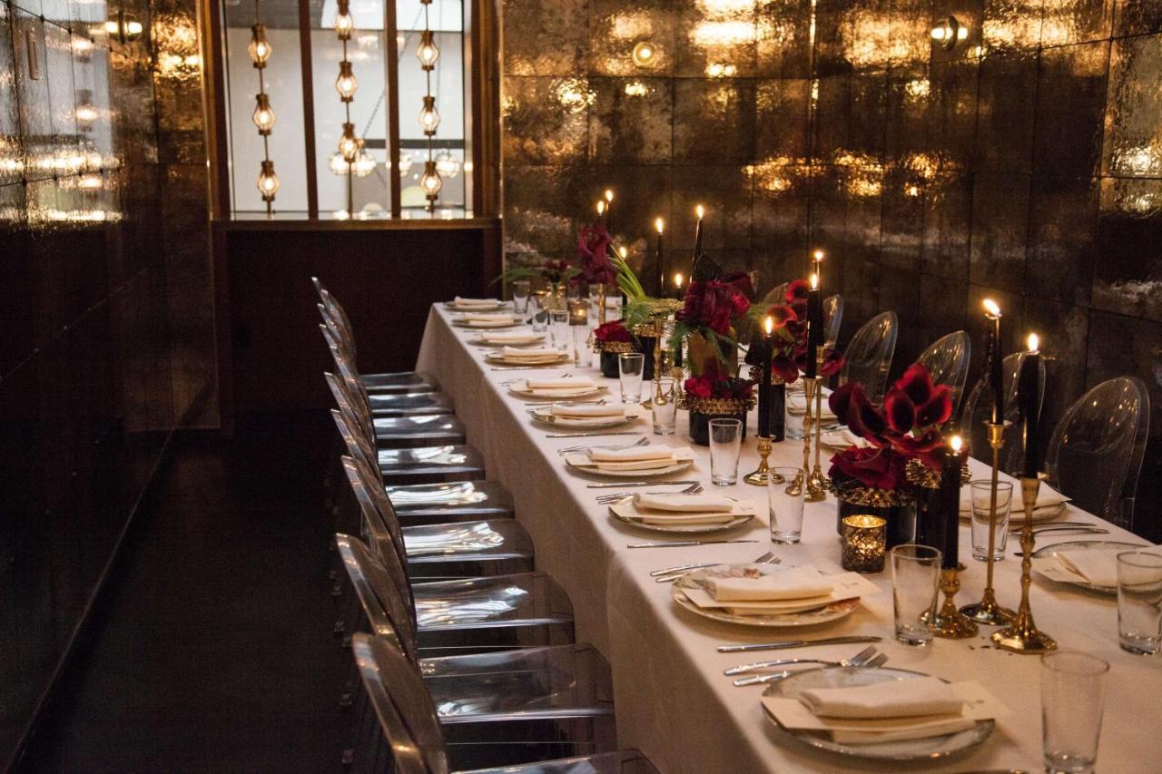 Hotel Figueroa, Unbound Collection By Hyatt Los Angeles Kültér fotó The private dining room at the restaurant